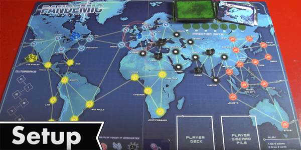 Pandemic Infected cities