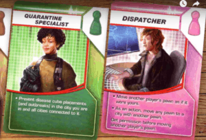 Pandemic Player Role Cards