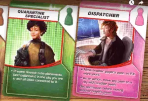 Pandemic Player Role Cards