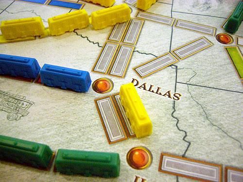 Ticket to Ride Train Car Pieces