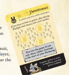 Root Dominance Card
