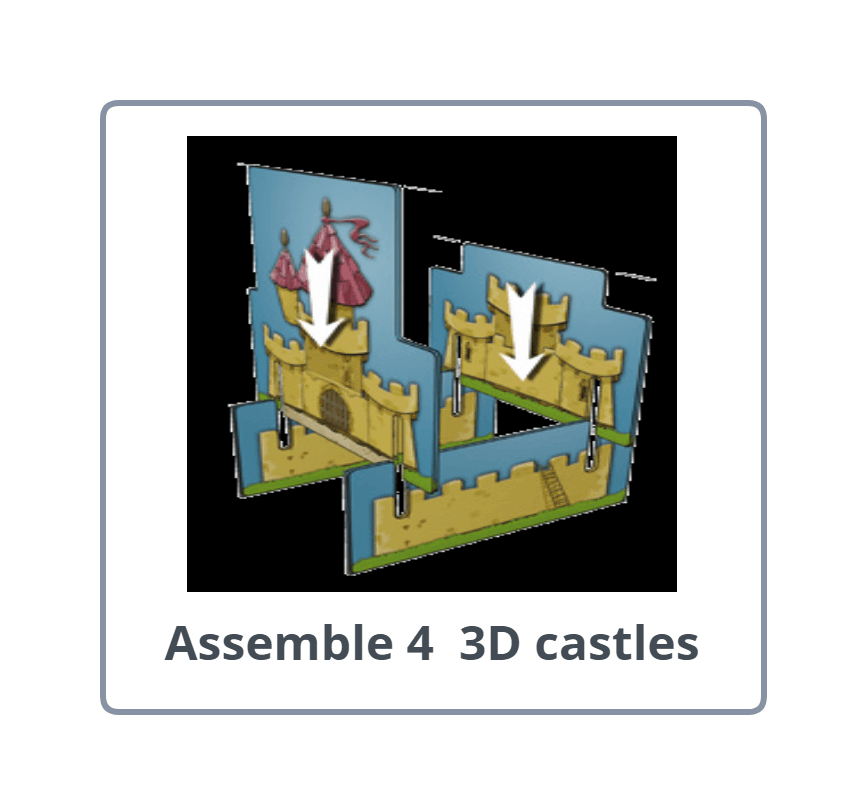 Kingdomino - Assemble 4 3D castles