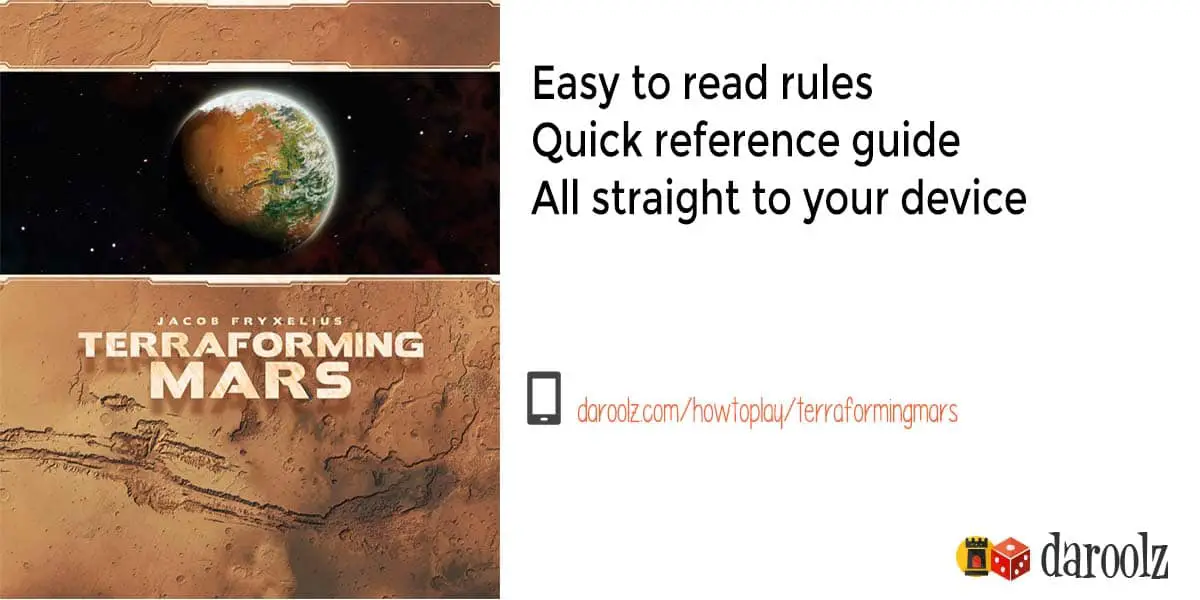 How to play Terraforming Mars