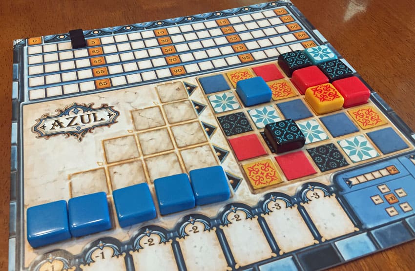 Azul Board Game Strategy - tips to win