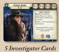 Learn Arkham Horror Card Game Rules - Investigator Card