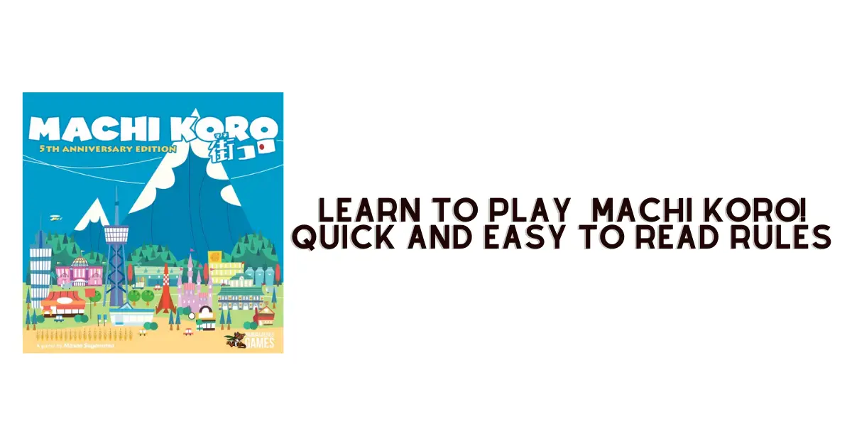 Machi Koro 1