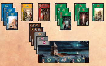 Card Placement when building structures in 7 wonders