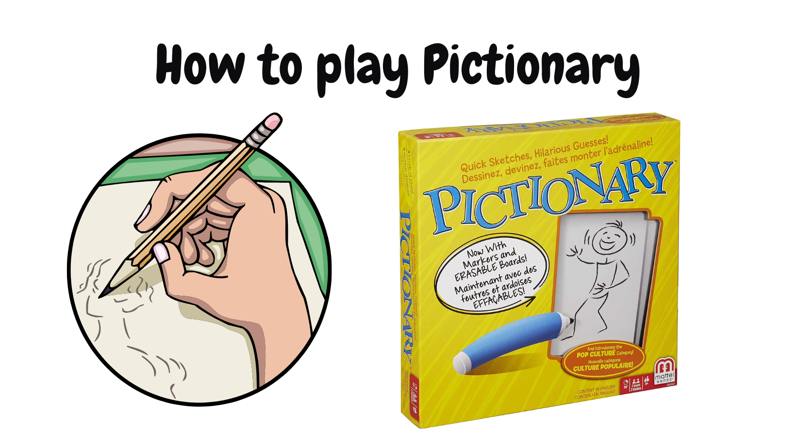 How to play Pictionary Game Rules