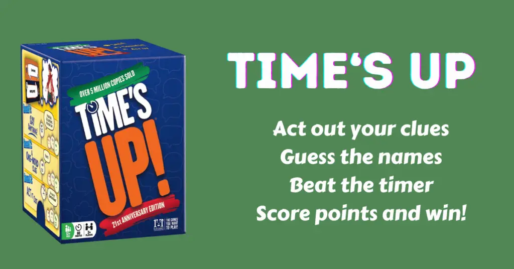 All you need about the board game Time's Up