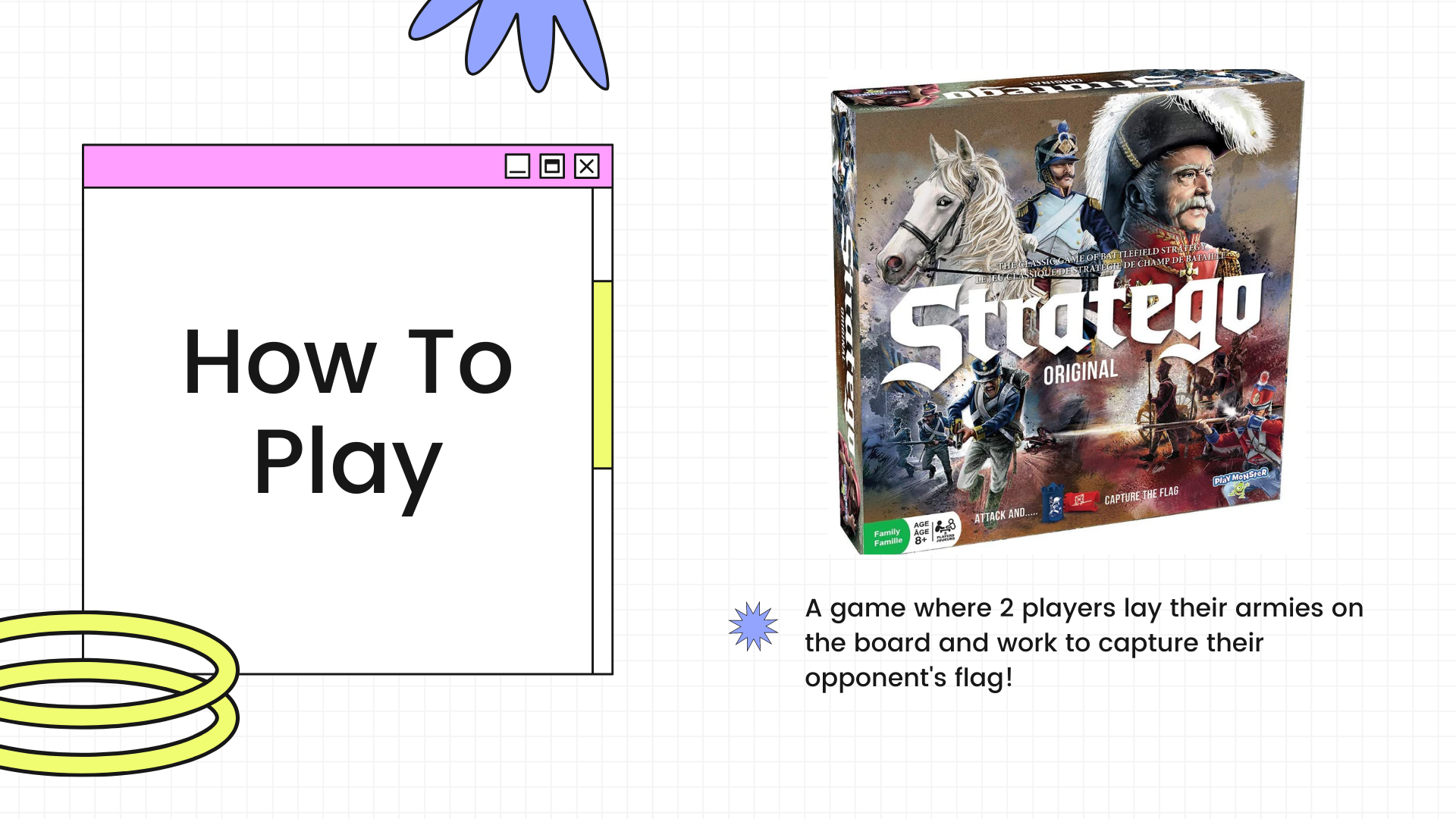 Learn to play rules to Stratego