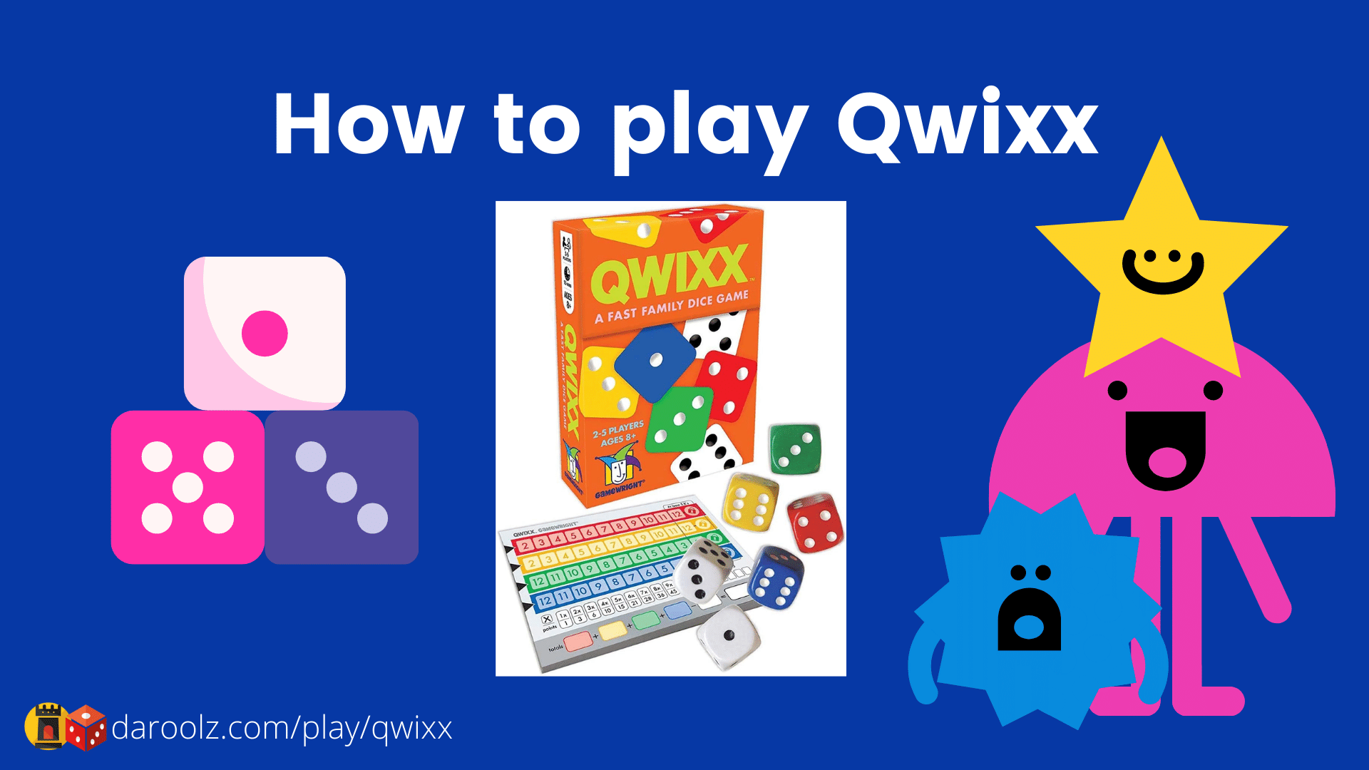Learn how to play Qwixx rules guide