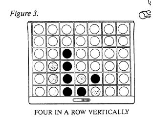 how to play connect 4 - 4 in a row vertically