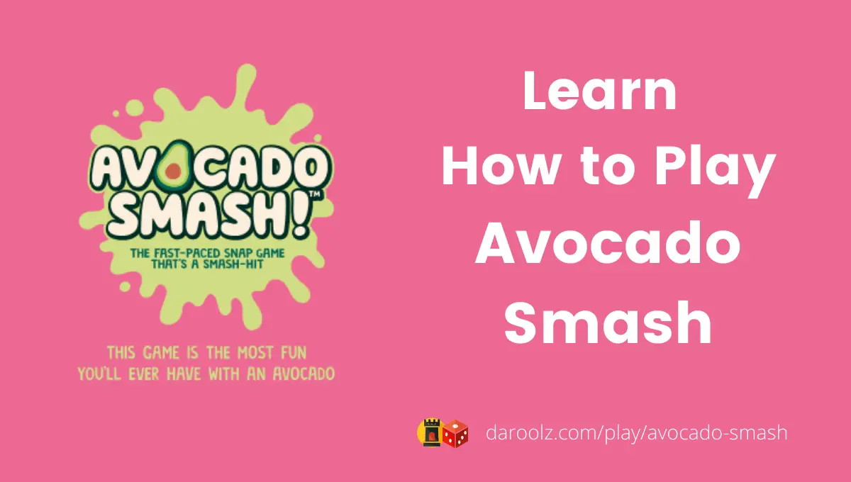 2 NEW RIDLEY'S AVOCADO SMASH FAST PACED FAMILY SNAP CARD GAME AGE 6 PLAYERS 