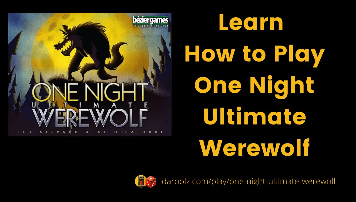 One Night Ultimate Werewolf Rules
