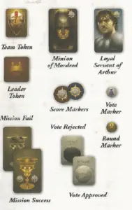 Resistance Avalon cards and tokens