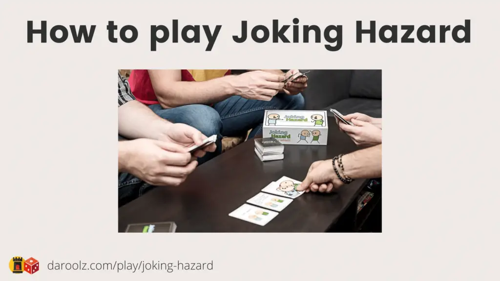 Easy reference Joking Hazard game rules to get started quick