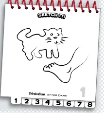 Telestrations - sketching