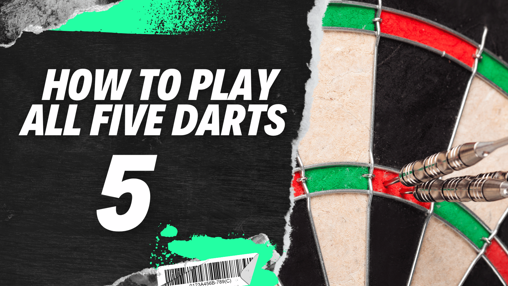 All Five or 51 by 5s Darts