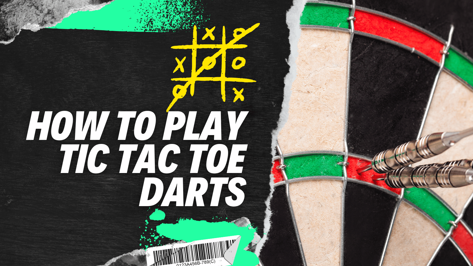How to play Tic Tac Toe Darts Rules