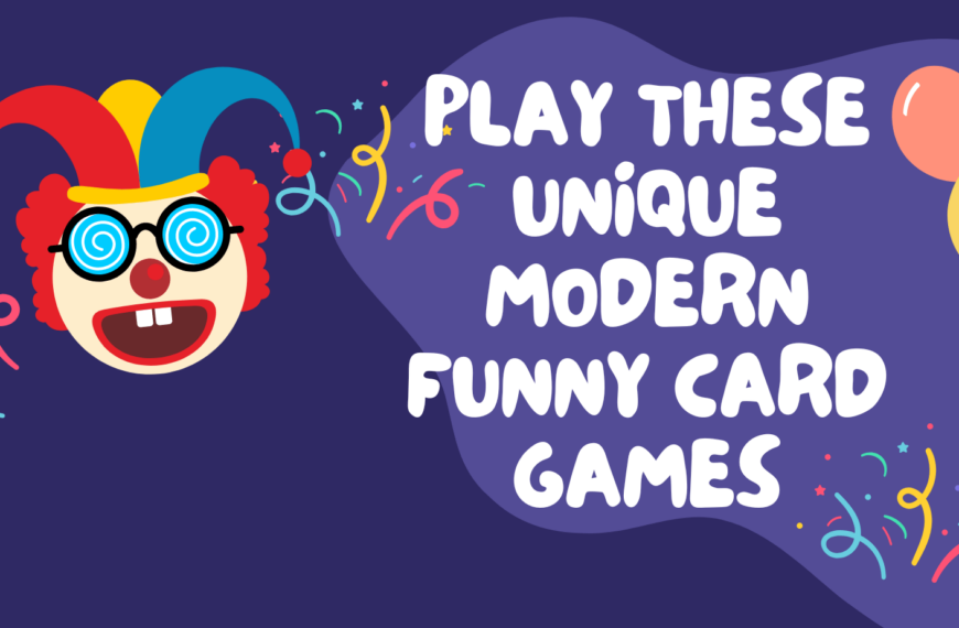 Play these unique funny card games