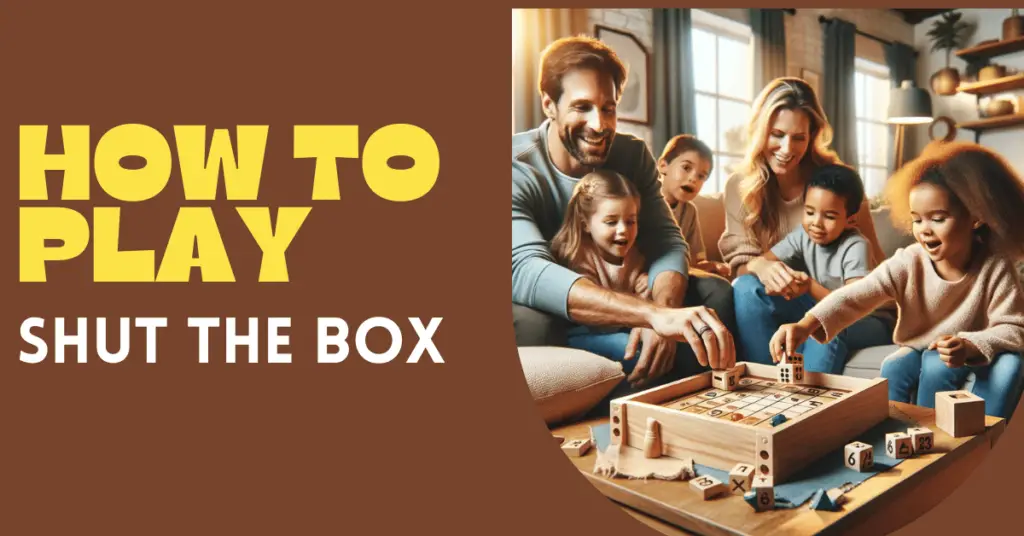 How to play Shut the Box Dice Game