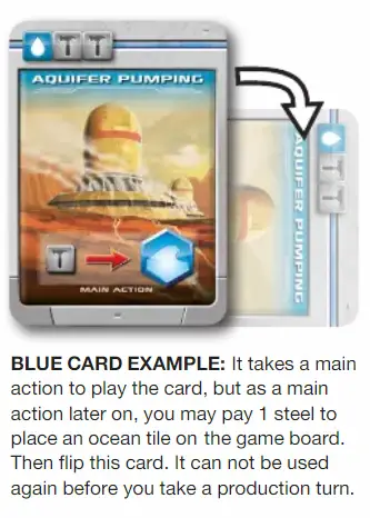 Terraforming Mars Blue Card Example