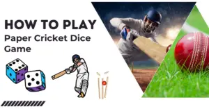 How to play Paper Cricket Dice Game