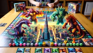 King of Tokyo Monster Dice Rolling Game