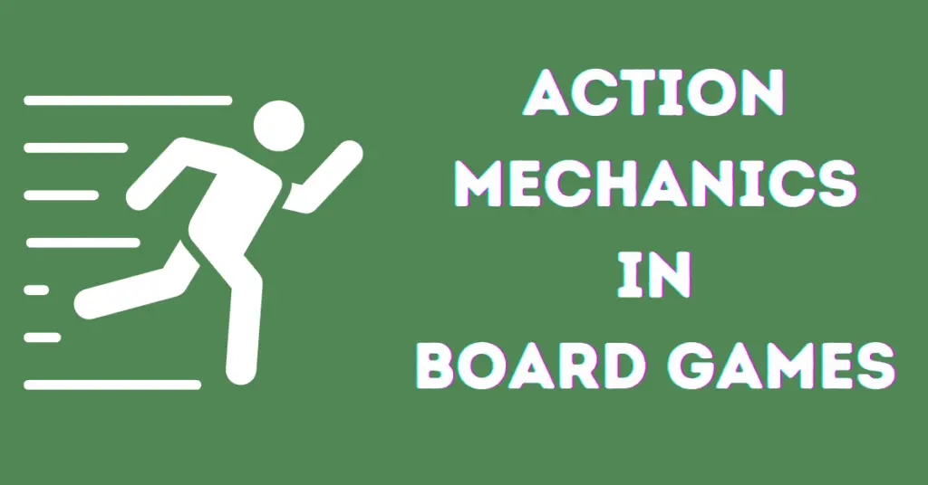 Action game mechanism in board games