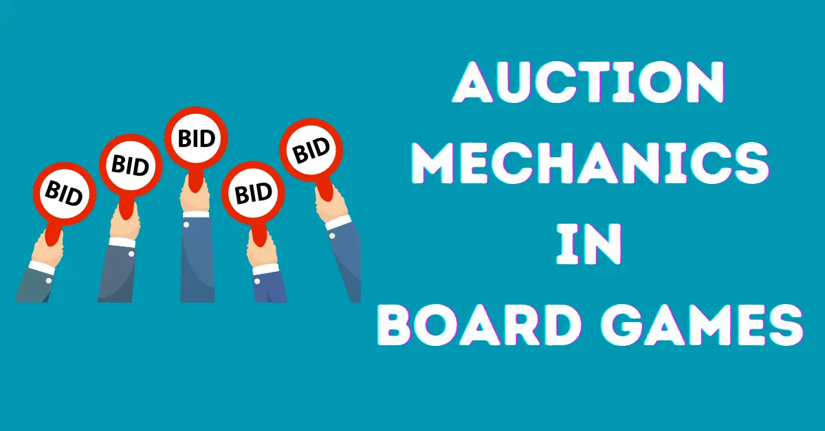 Exploring the auction game mechanic in board games