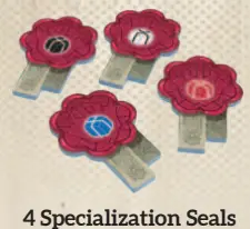 Sand Board Game Specialisation Seals