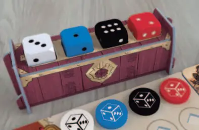 Action Tokens and Dice