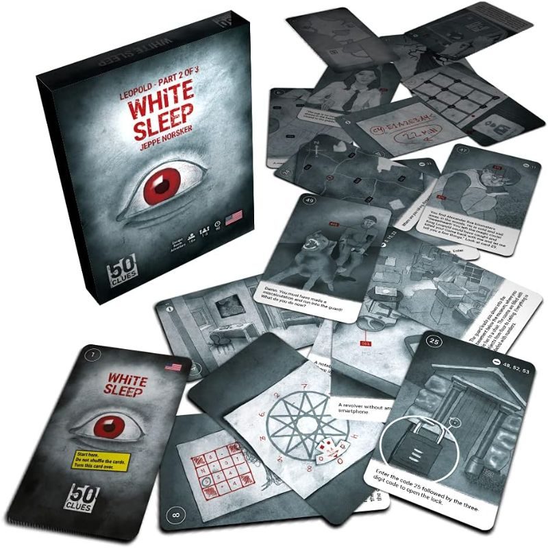 Find out about 50 Clues: White Sleep