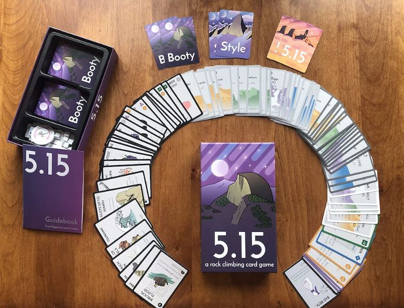 Find out about 5.15: A Rock Climbing Card Game