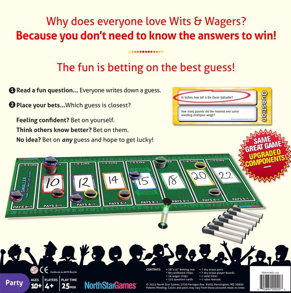 Find out about Wits and Wagers