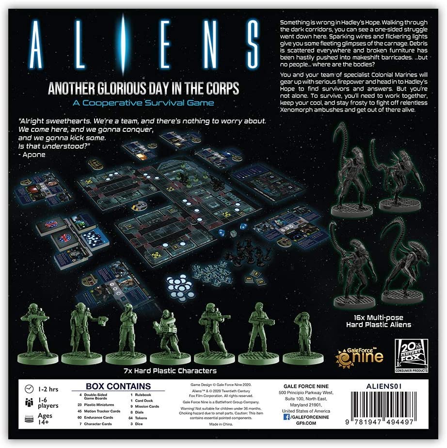 How to play Aliens: Another Glorious Day in the Corps