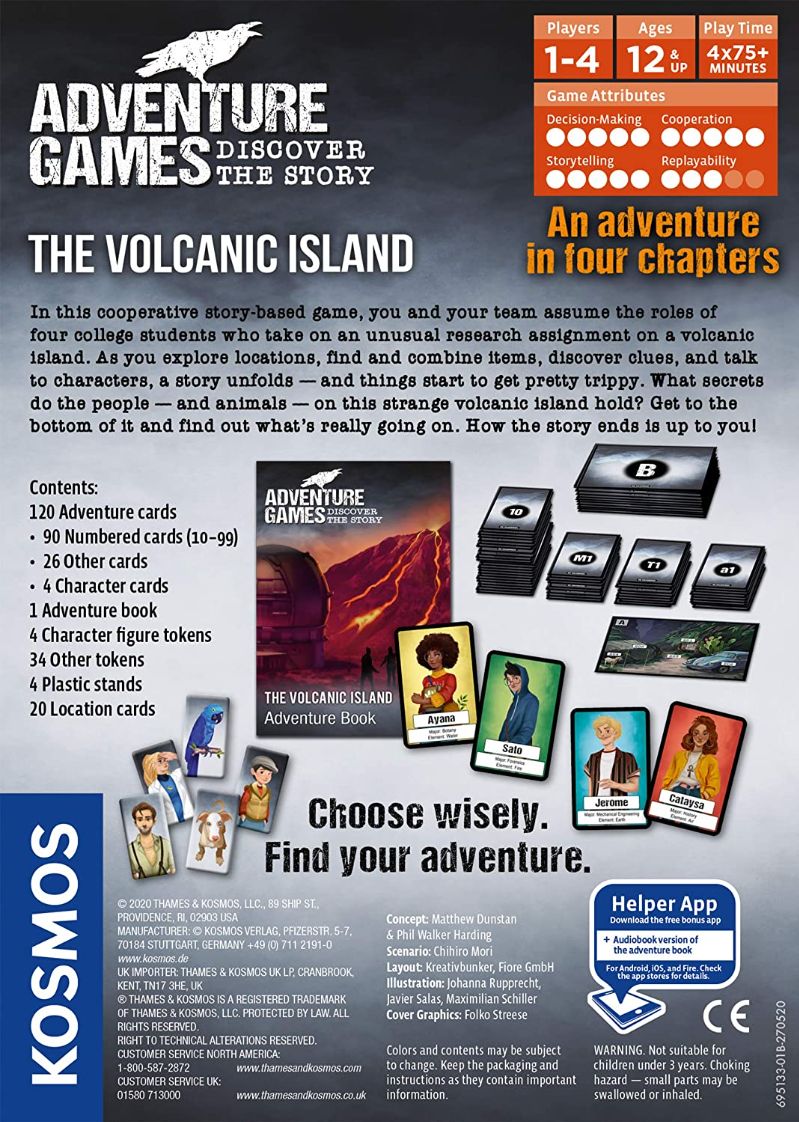Find out about Adventure Games: The Volcanic Island