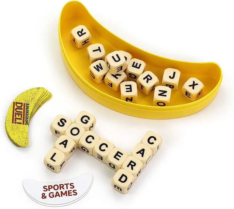 Find out about Bananagrams Duel!