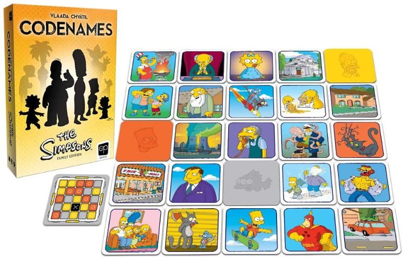 Find out about Codenames: The Simpsons