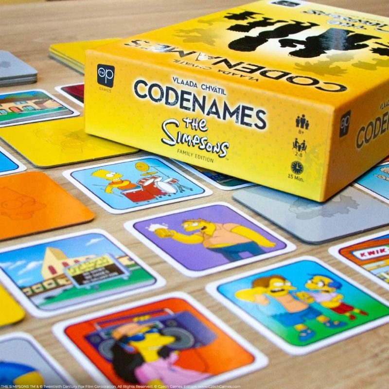 How to play Codenames: The Simpsons