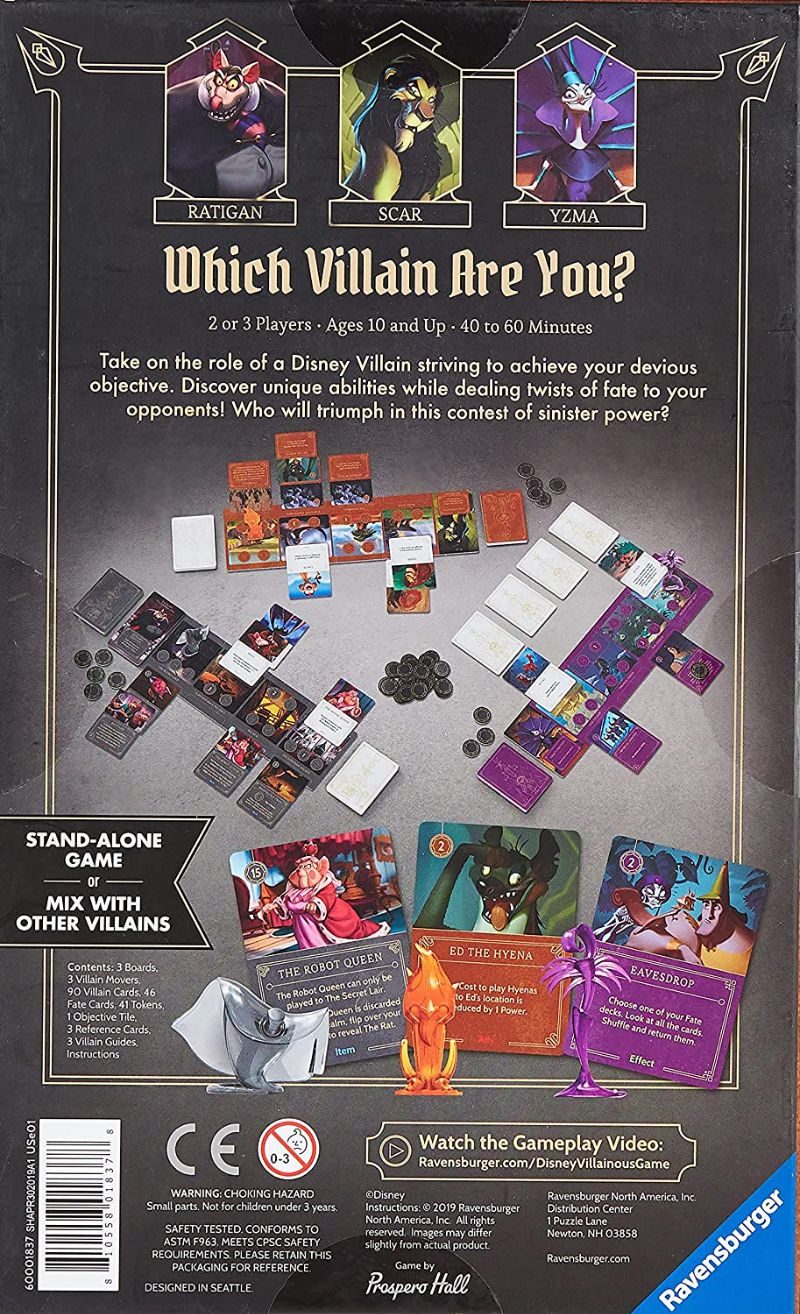 How to play Disney Villainous: Evil Comes Prepared