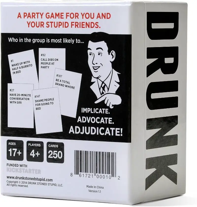 How to play Drunk Stoned or Stupid