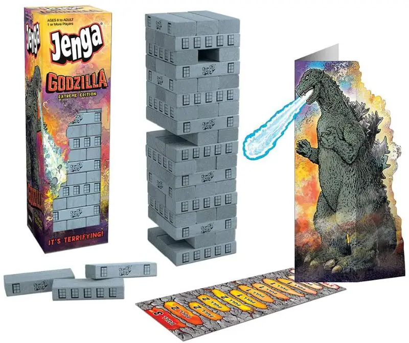 Find out about Jenga: Godzilla Extreme Edition