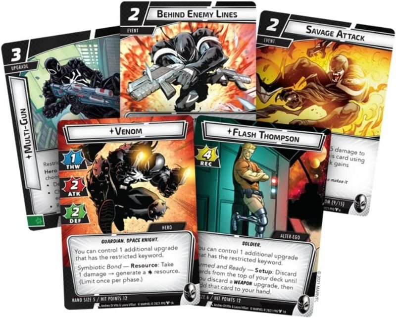 Find out about Marvel Champions The Card Game Venom Hero Pack