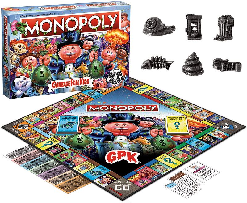Find out about Monopoly: Garbage Pail Kids