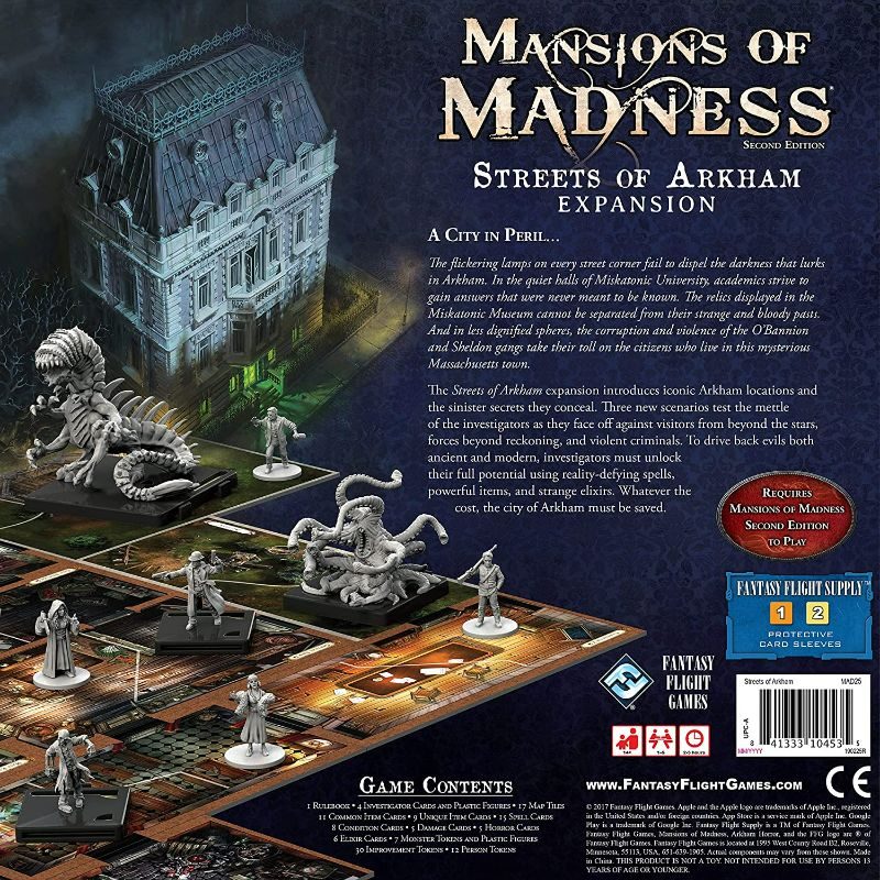 Find out about Mansions of Madness Streets of Arkham