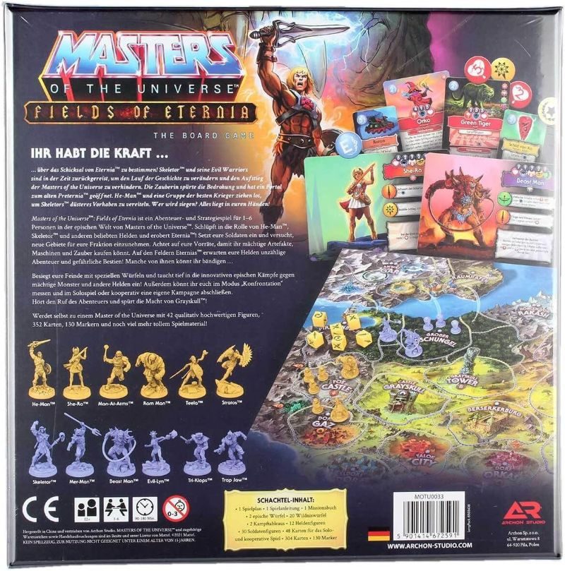 Find out about Masters of The Universe: Fields of Eternia The Board Game