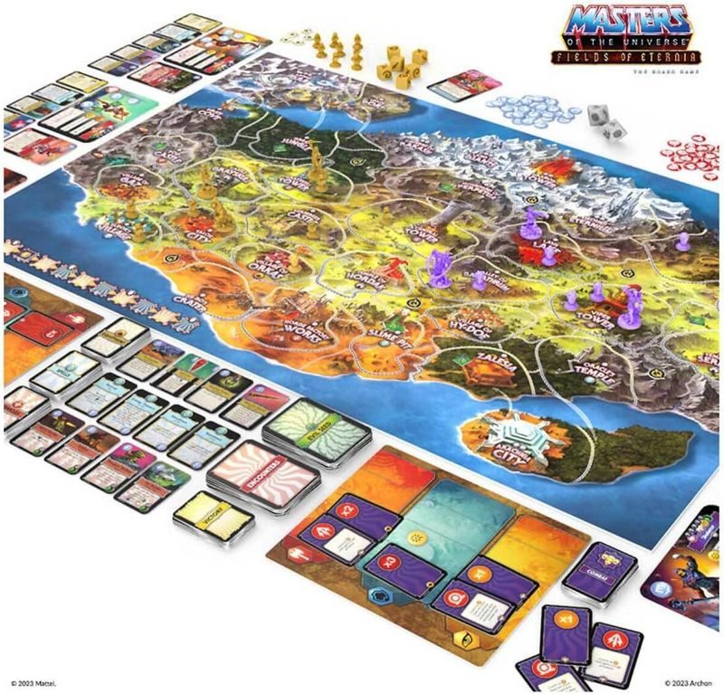 How to play Masters of The Universe: Fields of Eternia The Board Game