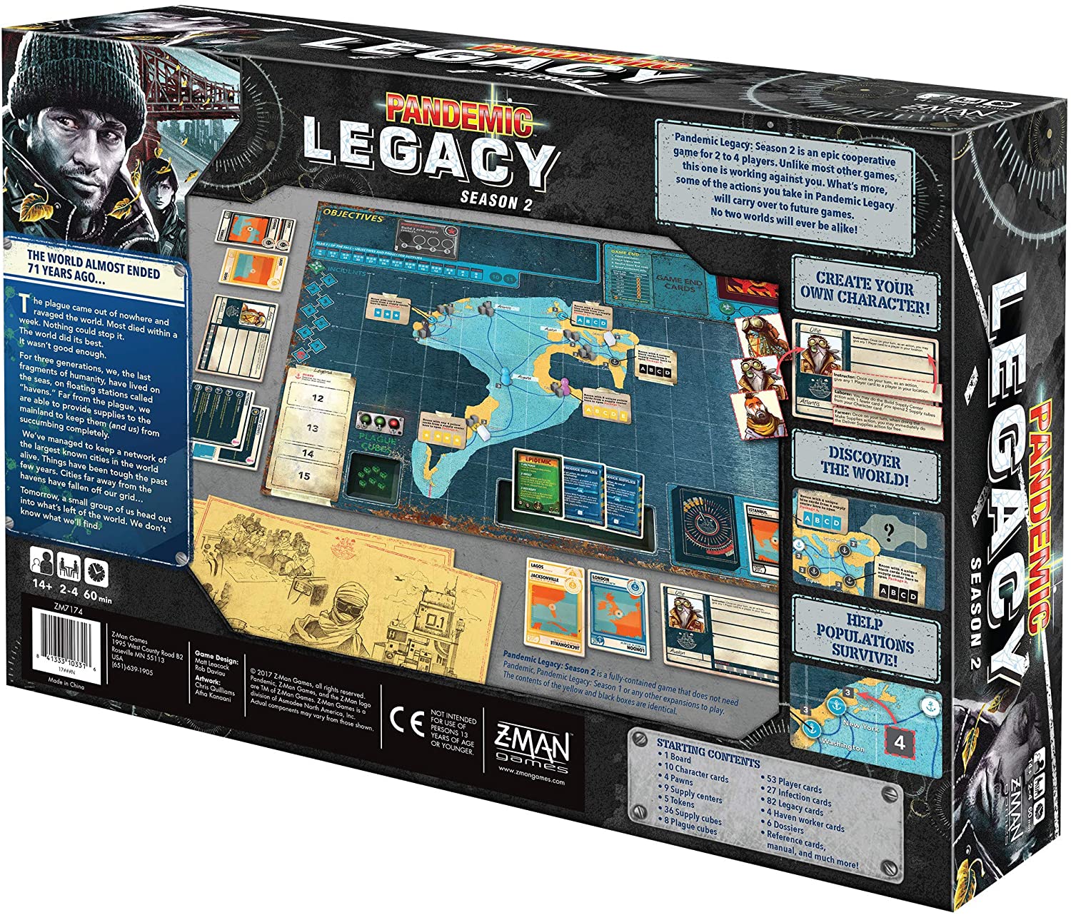 Find out about Pandemic Legacy: Season 2