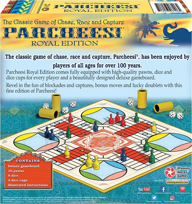 Find out about Parcheesi
